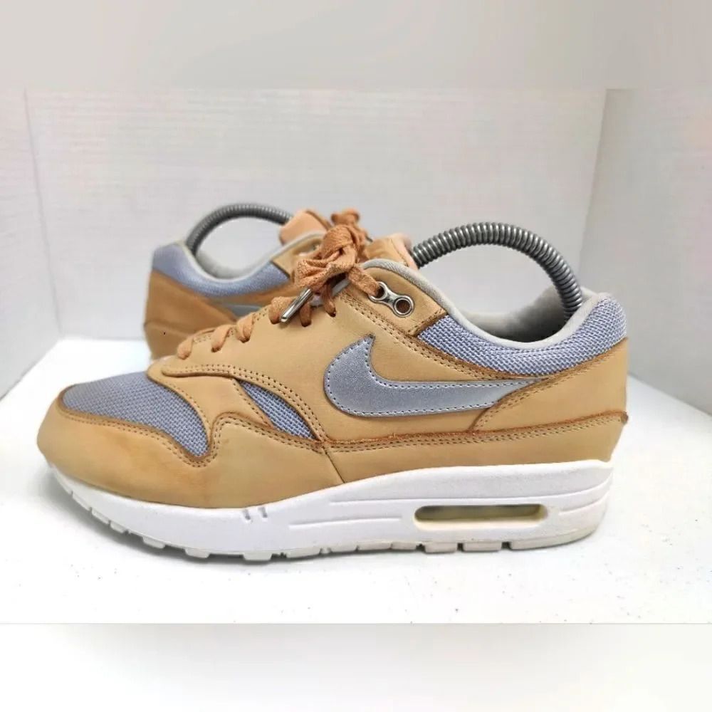 Nike Air Max 1 Premium Vachetta Tan Women's Running 3 Size 8.5 AO0795-200